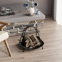 Aberto Design GED-017 Accesorio Decorativo de Metal Negro
